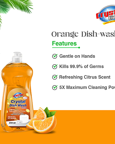 orange dish wash liquid