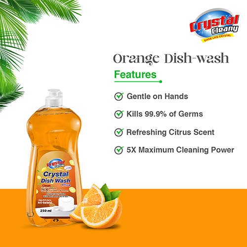 orange dish wash liquid