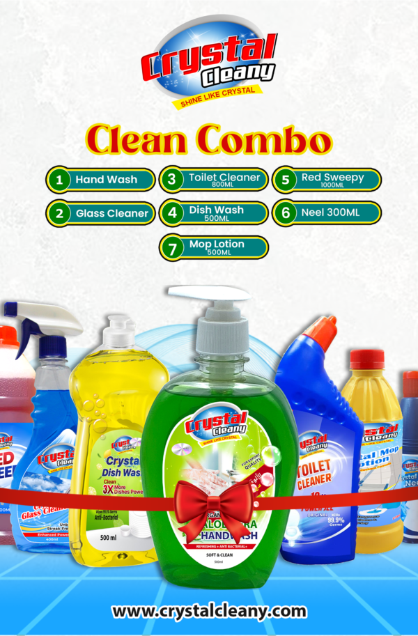 Clean Combo-pack of 7